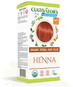 CULTIVATOR’S ORGANIC HERBAL HAIR COLOR HENNA