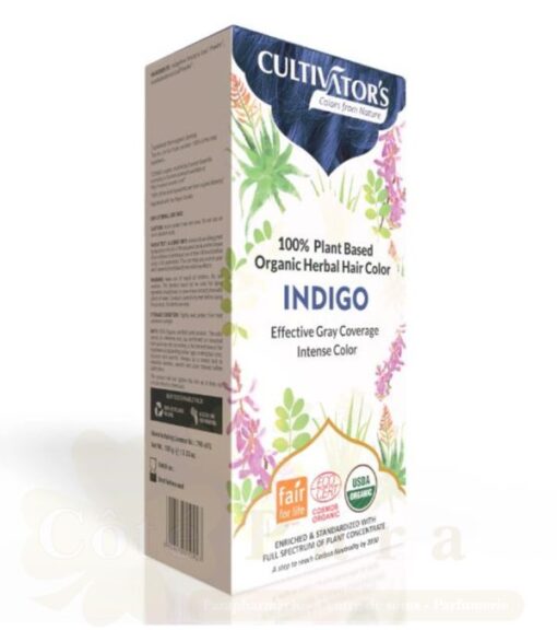 CULTIVATOR’S ORGANIC HERBAL HAIR COLOR INDIGO