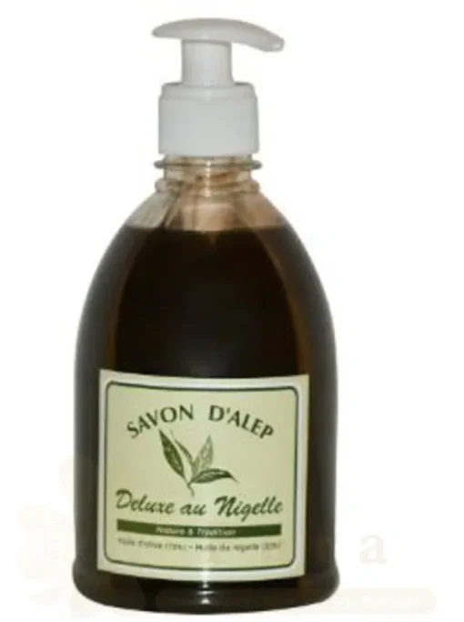 SAVON D’ALEP DELUXE AU NIGELLE LIQUIDE 500ML
