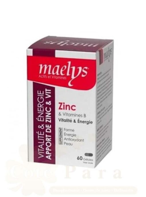 MAELYS ZINC 60 GELULES