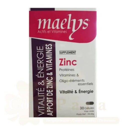 MAELYS ZINC 30 GELULES