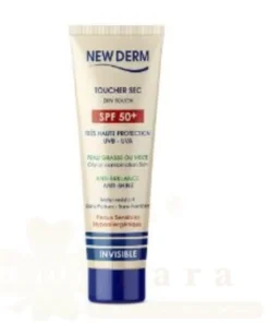 NEW DERM ECRAN SOLAIRE TOUCHER SEC INVISIBLE 50ML