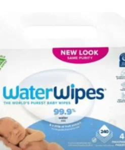 WATERWIPES LINGETTES BEBE *240 (PACK 3*60+1OFFERT)