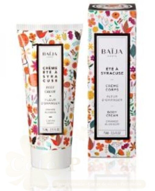 BAIJA CREME CORPS ETE A SYRACUSE  FLEUR D’ORANGER 75ML REF P62417