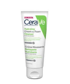 CERAVE CREME MOUSSANTE NETTOYANTE HYDRATANTE PEAU NORMALE À SÈCHE | 100ML