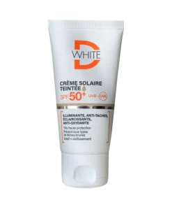 D WHITE CREME SOLAIRE TEINTE SPF50+ 50ML
