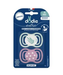 DODIE SUCETTE ANATOMIQUE EXTRA 0-6MOIS F1 DUO JOUR ET NUIT