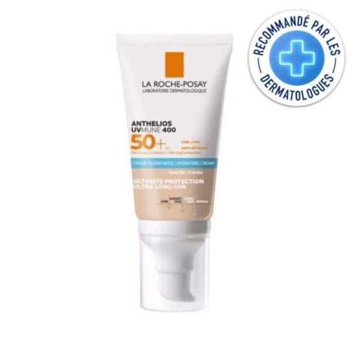 LA ROCHE POSAY OFFRE ANTHELIOS UVMUNE 400 SPF 50+ TEINTEE 50ML + EAU THERMALE 50ML OFFERT