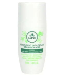 LAINO DEODORANT KAOLIN THE VERT ET CALENDULA BIO 50ML