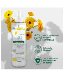 KLORANE BEBE EAU FRAICHE PARFUMEE 500ML