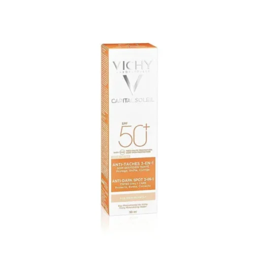 VICHY CAPITAL SOLEIL CREME ANTI-TACHES 3 EN 1 SPF50+ 50ML