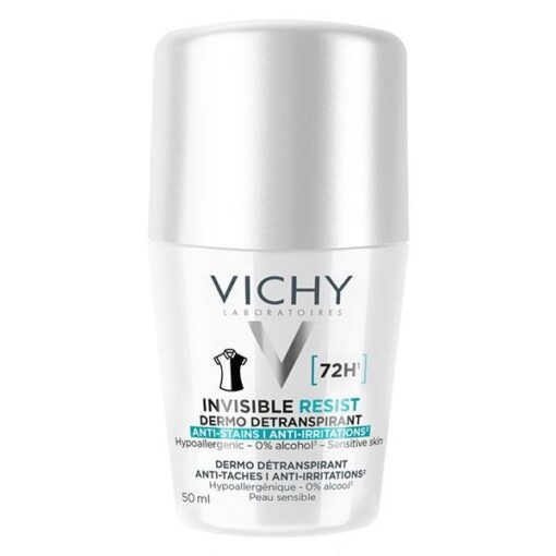VICHY DEO INVISIBLE RESIST DERMO DETRANSPIRANT 72H 50ML