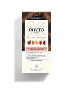 PHYTO COLOR KIT COLORATION 5.7 CHATAIN CLAIR MARRON