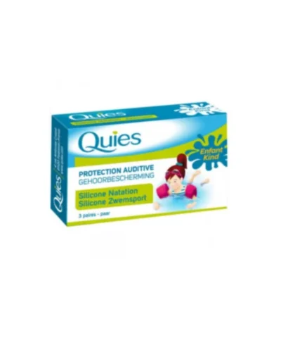 QUIES SILICONE 3 PAIRES ENFANTS