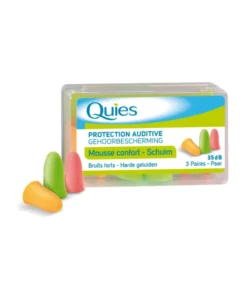 QUIES PROTECTION AUDITIVE EN MOUSSE 3PAIRES
