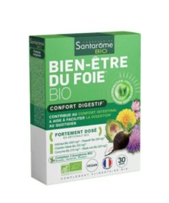 SANTAROME BIEN ETRE DU FOIE 30 GELULES