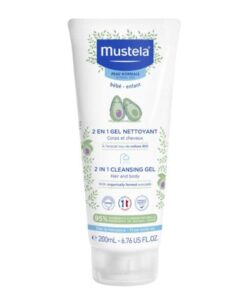 MUSTELA 2 EN 1 GEL NETTOYANT A L’AVOCAT 200ml