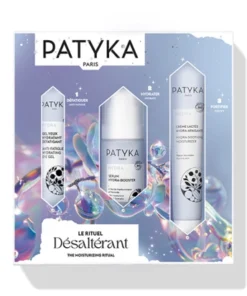 PATYKA – COFFRET HYDRA LE RITUEL DÉSALTÉRANT – SÉRUM HYDRA-BOOSTER 30ML + GEL YEUX HYDRATANT DÉFATIGANT 15ML OFFERT + CRÈME LACTÉE HYDRA