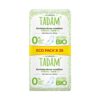TADAM ECO PACK 28 SERVIETTES DERMO SENSITIVES NORMAL + COTON BIO