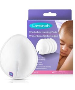 LANSINOH COUSSINET D’ALLAITEMENT LAVABLE 4 UNITES