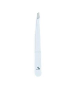 Or bleu Diamond Slant Tip Tweezer CT-406