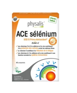 PHYSALIS ACE SELENIUM 45 COMPRIMES