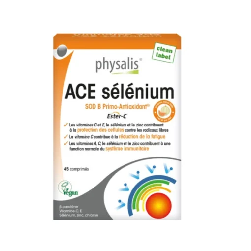 PHYSALIS ACE SELENIUM 45 COMPRIMES