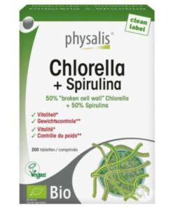 PHYSALIS CHLORELLA + SPIRULINE BIO 200 COMPRIMES
