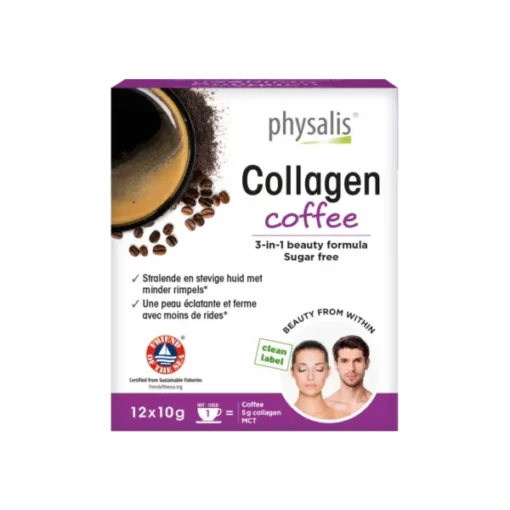 PHYSALIS COLLAGEN COFFEE 3EN1 B12 SACHETS