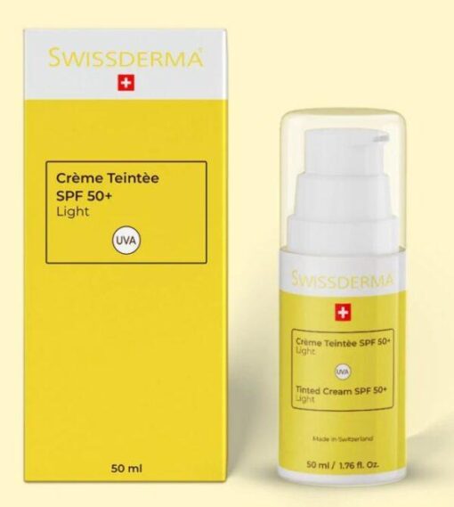 SWISSDERMA ECRAN TEINTE LIGHT SPF50+ 50ML