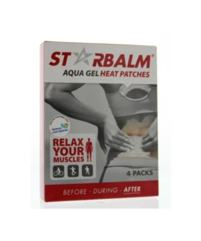 STARBALM AQUA GEL HEAT PATCHES 8*12CM