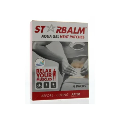 STARBALM AQUA GEL HEAT PATCHES 8*12CM