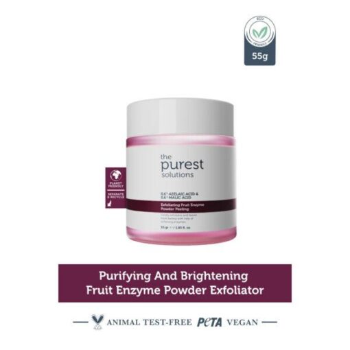 THE PUREST SOLUTIONS EXFOLIATIING FRUIT ENZYME POWDER PEELING