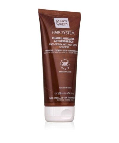 MARTIDERM HAIR SYSTEM SHAMPOOING ANTI CHUTE ANTI SEBUM 200ML