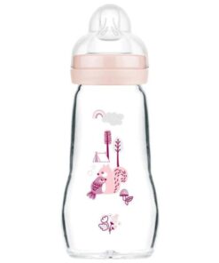 MAM BIBERON EN VERRE 2M+ 260ML