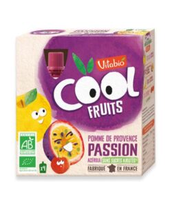 VITABIO COOL FRUITS POMME PASSION 4*90G