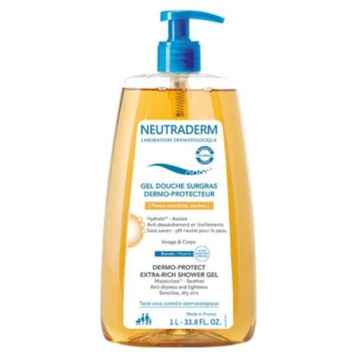 NEUTRADERM GEL DOUCHE SURGRAS DERMO PROTECTEUR 1L