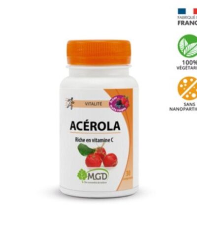 MGD ACEROLA FRUITS ROUGE  PILLULIER 30 COMPRIMÉS