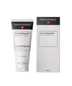 SWISSDERMA GEL NETTOYANT PEAUX GRASSES 200ML