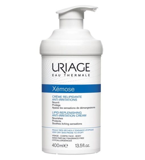 Uriage – Xemose – Crème Relipidante Anti-Irritations – 400 ml