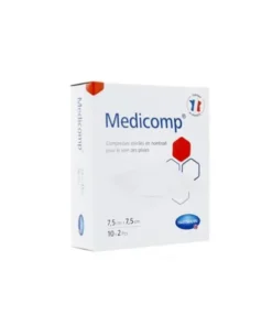 HARTMANN COMPRESSES MEDICOMP 7.5CM*7.5CM 10PCS