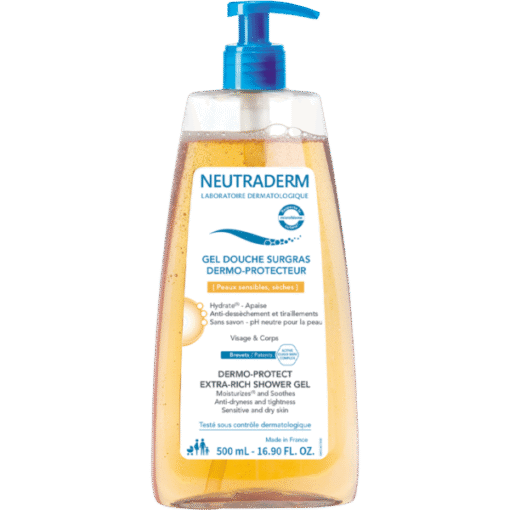 NEUTRADERM GEL DOUCHE SURGRAS DERMO PROTECTEUR 500ML