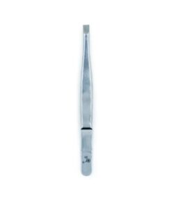 Or bleu Expert Square Tip Tweezers CT-401
