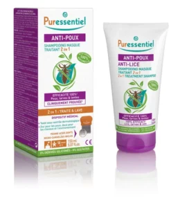 PURESSENTIEL ANTI POUX SHAMPOOING MASQUE TRAITANT 2EN1 150ML