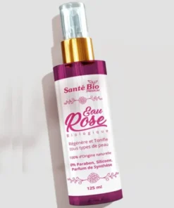 SANTE BIO EAU DE ROSE 100% D’ORIGINE NATURELLE 125ML