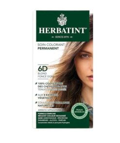 HERBATINT SOIN COLORANT PERMANENT 6D BLOND FONCE DORE 150 ML