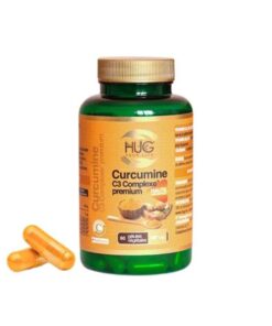 HUG CURCUMIN C3 COMPLEX PREMIUM 587 MG 60 CAPSULES