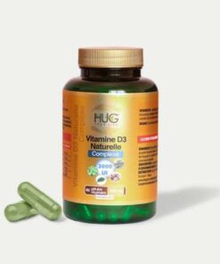 HUG Vitamine D3 Naturelle Complexe 2000UI /60 GELULES
