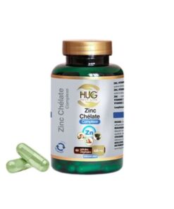 HUG ZINC CHELATE COMPLEXE 529 MG 60 CAPSULES