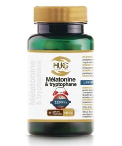 HUG NATURAL MELATONINE ET TRYTOPHANE 30 GELULES